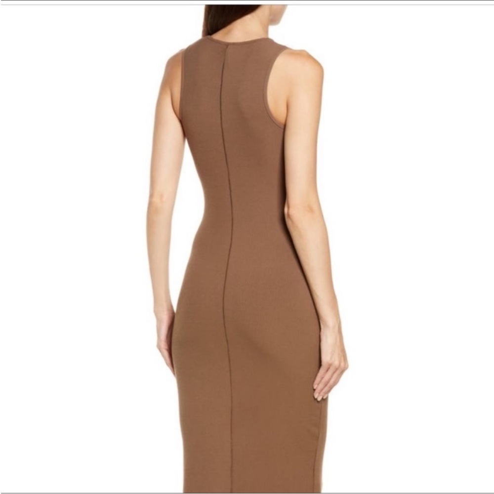 Skims soft lounge rib cut out gown - Picture 3 of 3